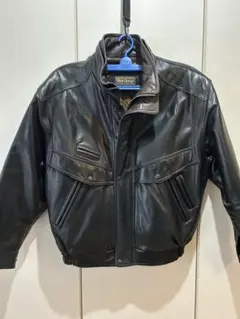 羊皮ブラックレザージャケット　3L