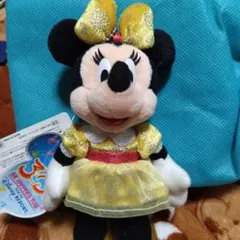 ミニーマウス 30周年記念 ぬいぐるみバッジ