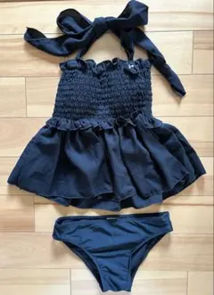 SEA DRESS 水着 フリル ブラック M ビキニのサムネイル
