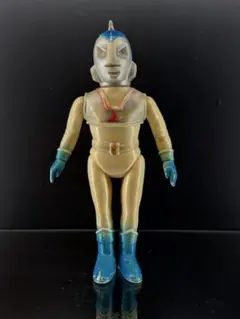 昭和レトロ 当時物 ヨネザワ玩具 ウルトラセブン ヘルメット ソフビ フィギュア 昭和レトロ 当時物 ヨネザワ玩具 ウルトラセブン ヘルメット