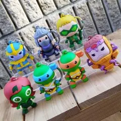 マーベル ラバー キーホルダー マスコット 7体 セット フィギュア