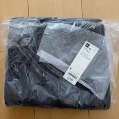 GU リブプルオンパンツ 丈短め S 新品 ダークグレー