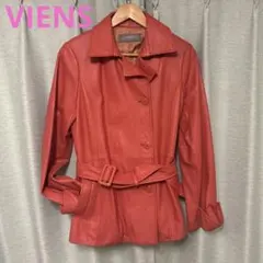 VIENS レザージャケット　sheepskin シープスキン　羊革　コート