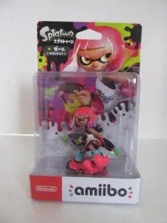 新品未開封 amiibo ガール ネオンピンク スプラトゥーン Nintendo