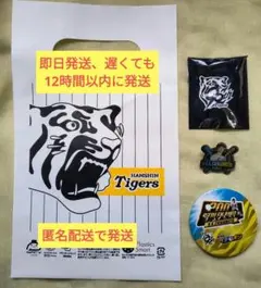 阪神タイガース 近本光司★通算200盗塁記念イチオシ缶バッジ&FC応援デーピンズ