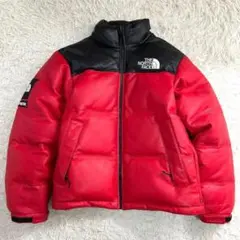 16522✨ノースフェイス×シュプリーム コラボ ヌプシ レザーダウンジャケット 2026年最新】supreme north face ヌプシ レザーの人気アイテム - メルカリ