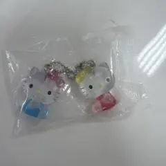 サンリオキャラクターズ なかよしドロップチャーム ハローキティ＆ハローミミィ