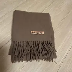 最終値下げ2024AW新品未使用　Acne Studios フリンジ付きマフラー 2026年最新】Acne Studios レディース マフラーの人気アイテム - メルカリ