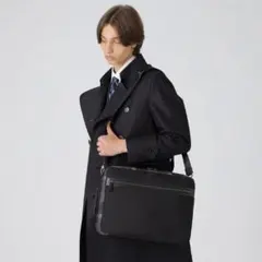 極美品 現行 ブラックレーベルクレストブリッジ 定価4.1万円 リュック 