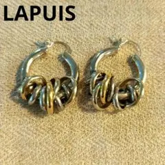 LAPUIS coilaround ピアス mix フープ バイカラーのサムネイル