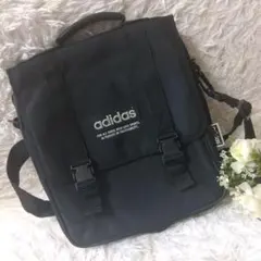 adidas アディダス ショルダーバッグ リュック ブラック 2way