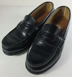 HARUTA ブラックレザー ローファー 24.5cm 2EE 美品 y85