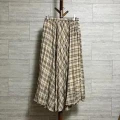 NATURAL BEAUTY BASIC スカート ロング丈 プリーツ 38相当