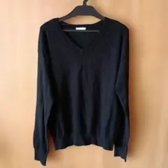 vネック 長袖 Tシャツ