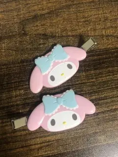 マイメロディ前髪クリップ