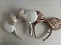 ディズニーリゾート　カチューシャ　2つセット　ミニー