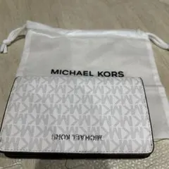 MICHAEL KORS 二つ折り財布 ホワイト