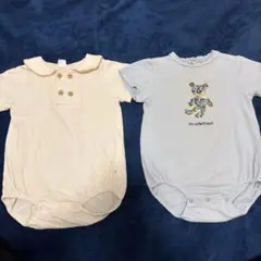 cottoli ロンパース2着セット