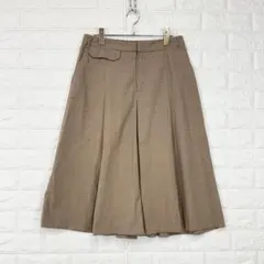 ✨ザラ/L～LL相当/茶系/チェック/スカート/ボックスタック/春秋/ひざ丈