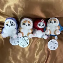 mofusand　海の生き物にゃん〜和〜マスコット　4種