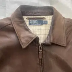 Polo by Ralph Lauren レザージャケット 90s ラムレザー