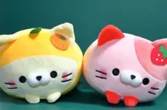 【静岡限定】もちふわ！ころころにゃんこ、2体セット☆★【ご当地】