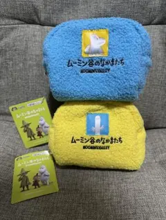 ムーミン　もこもこポーチセット