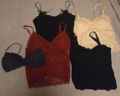 SNIDEL&gelato piqueレース キャミソール セット