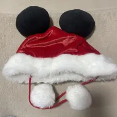 ディズニー ミッキー耳付きサンタ帽子 2024年