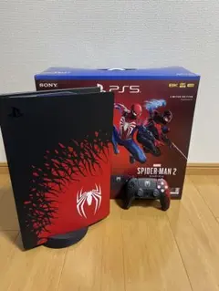 PS5 本体　スパイダーマンモデル