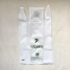 セブンイレブン レジ袋風エコバッグ 白