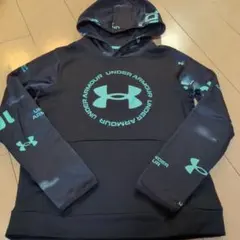 UNDER ARMOUR COLDGEARフード付きパーカー YLG