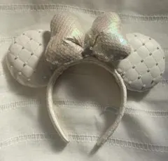 ディズニーカチューシャ ホワイト