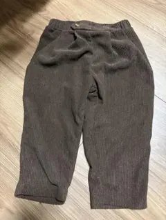 ブラウン　コーデュロイ パンツ