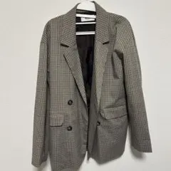 AZUL BY MOUSSY チェック柄 テーラードジャケット