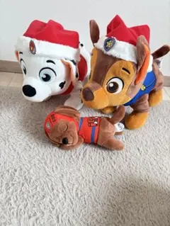 パウ・パトロール クリスマスぬいぐるみセット