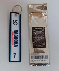 ヤクルトスワローズ 長岡秀樹選手フライトタグ