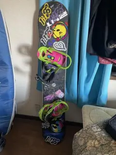 ※即厳禁！RIDE スノーボード板、Flux ビンディングセット