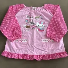 산리오 오리지널 헬로키티 작업복 앞치마 100cm