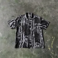 新品 男女兼用 S～Mサイズ ハンドメイド トラッキー柄 アロハ 阪神タイガース 新品 男女兼用 S～Mサイズ ハンドメイド トラッキー柄 アロハ 阪神