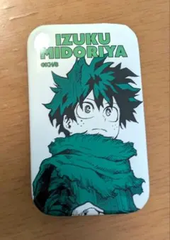 僕のヒーローアカデミア スクエア缶バッチ スタンド付き 緑谷出久