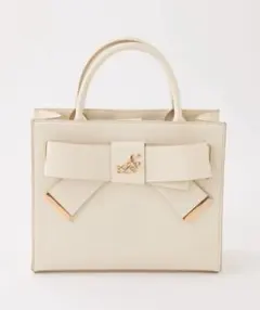 ナイスクラップ 【WEB限定】リボントートバッグ ハンドバッグ