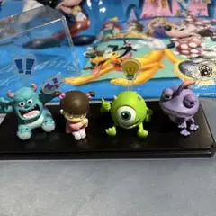 モンスターズ・インク フィギュア 4体セット（吹き出し）