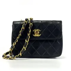 CHANEL シャネル マトラッセ ミニマト ターンロック ココマーク レザー
