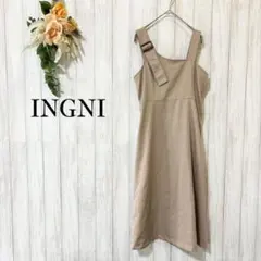 ♦INGNI イング♦ロング丈 ワンピース/オーバーオールワンピ〈M〉春夏 人気のサムネイル