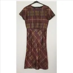 LAURA ASHLEY ローラアシュレイ ワンピース フレンチスリーブ M