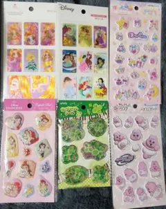 【匿名配送】セリア シール6種 セット
