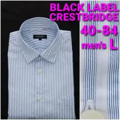 BLACK LABEL ビジネスシャツ 40-84 メンズL ストライプのサムネイル