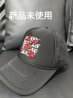 【新品未使用】ラロパメッシュキャップブラックBLACK