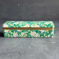 花柄 小物入れ アクセサリーケース 陶器 インテリア 収納 box 和風0420